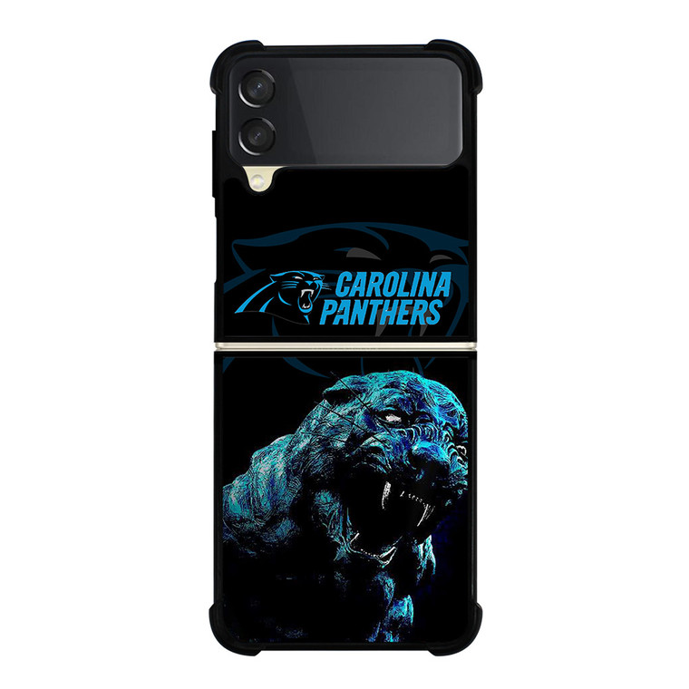 CAROLINA PANTHERS MASCOT Samsung Galaxy Z Flip 3 Case Cover