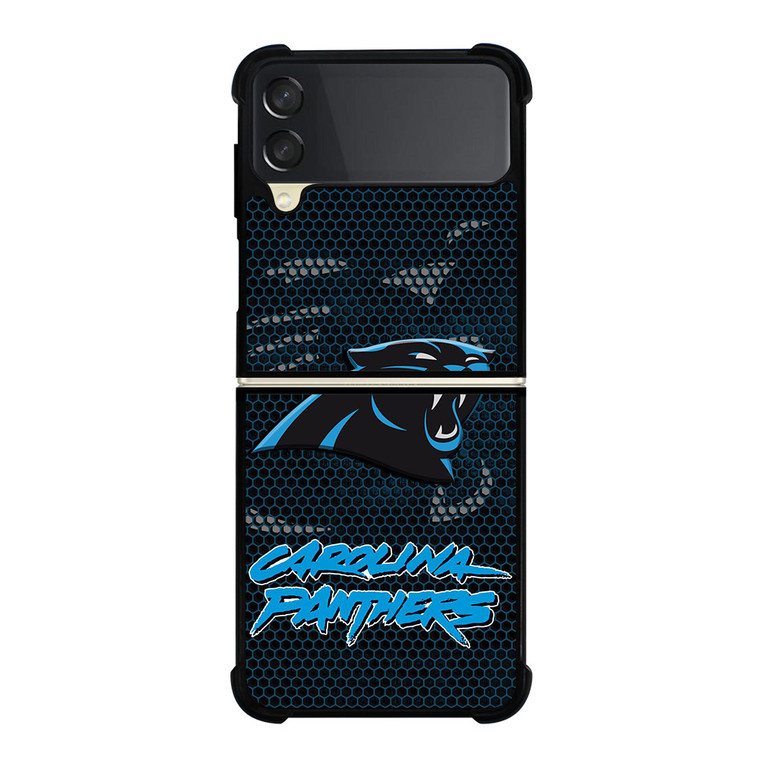 CAROLINA PANTHERS NFL LOGO Samsung Galaxy Z Flip 3 Case Cover
