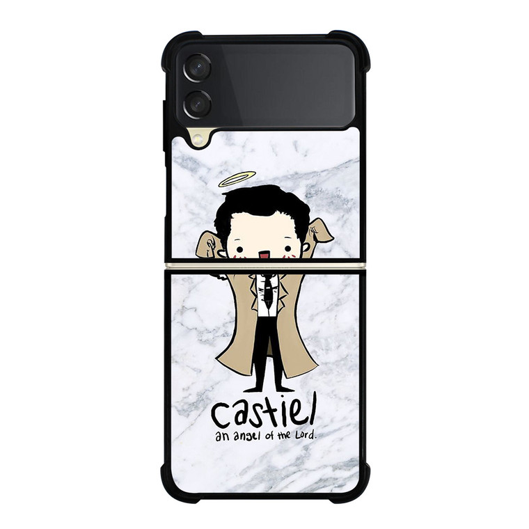 CASTIEL ANGEL OF THE LORD MARBLE Samsung Galaxy Z Flip 3 Case Cover