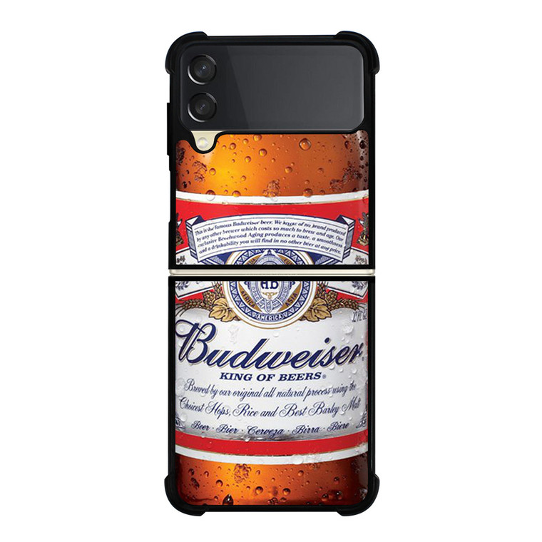 CERVEJA BUDWEISER GARRAFA BEER Samsung Galaxy Z Flip 3 Case Cover