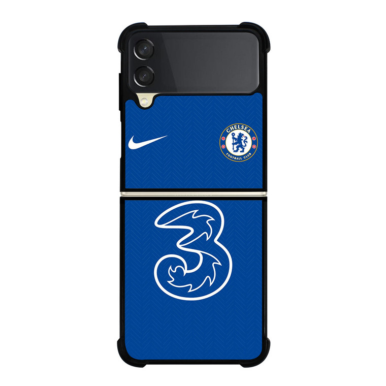 CHELSEA 2020 HOME JERSEY Samsung Galaxy Z Flip 3 Case Cover