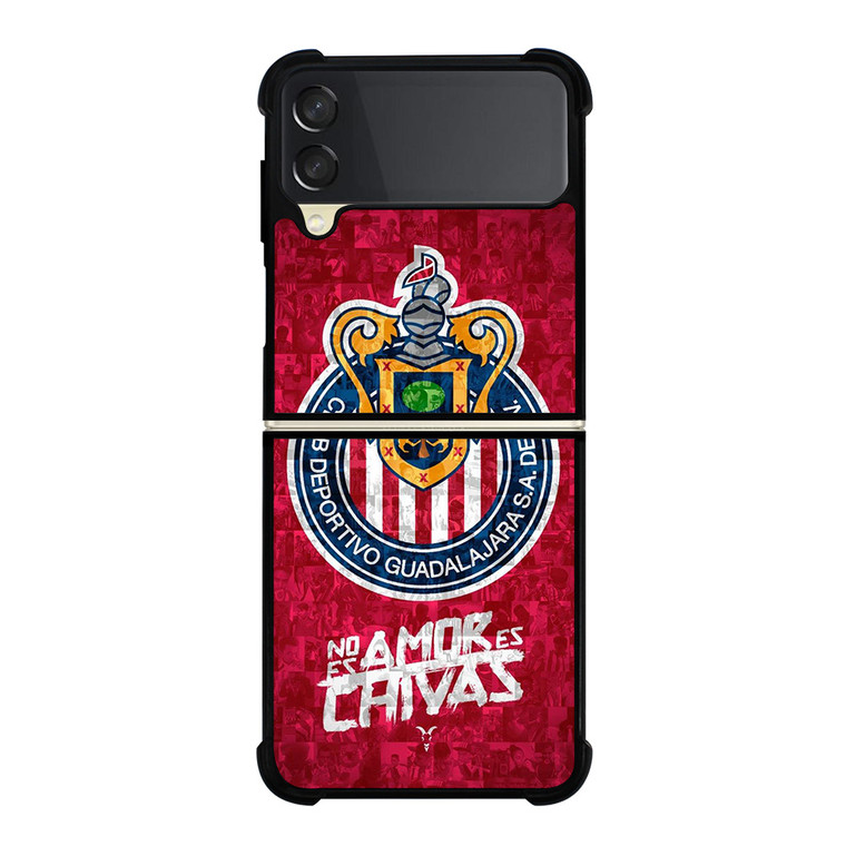 CHIVAS DE GUADALAJARA FOOTBALL CLUB LOGO Samsung Galaxy Z Flip 3 Case Cover