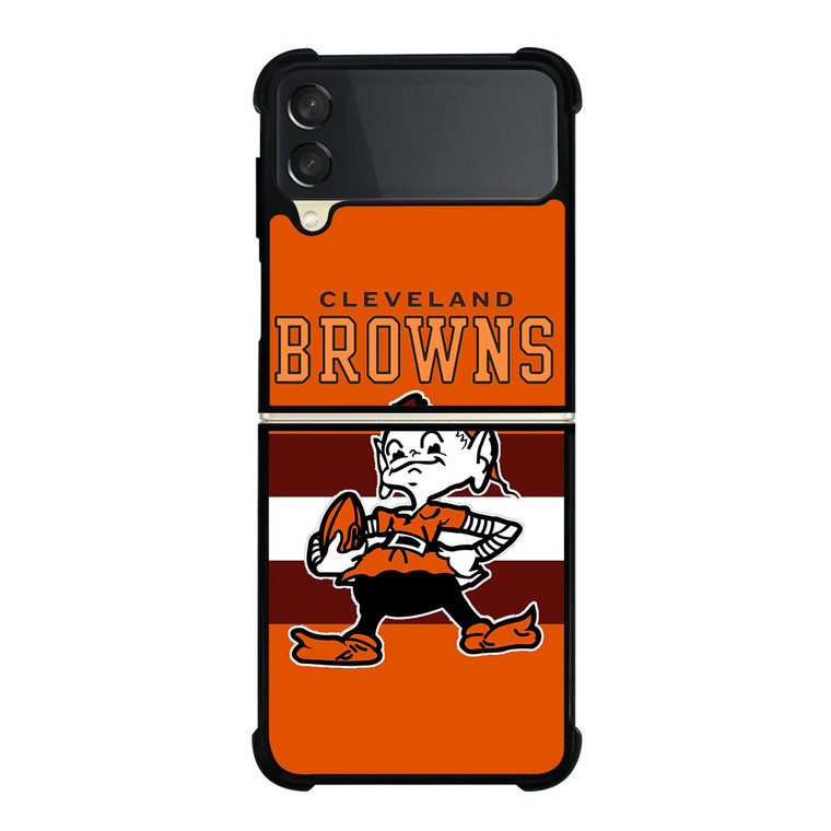 CLEVELAND BROWNS NFL Samsung Galaxy Z Flip 3 Case Cover