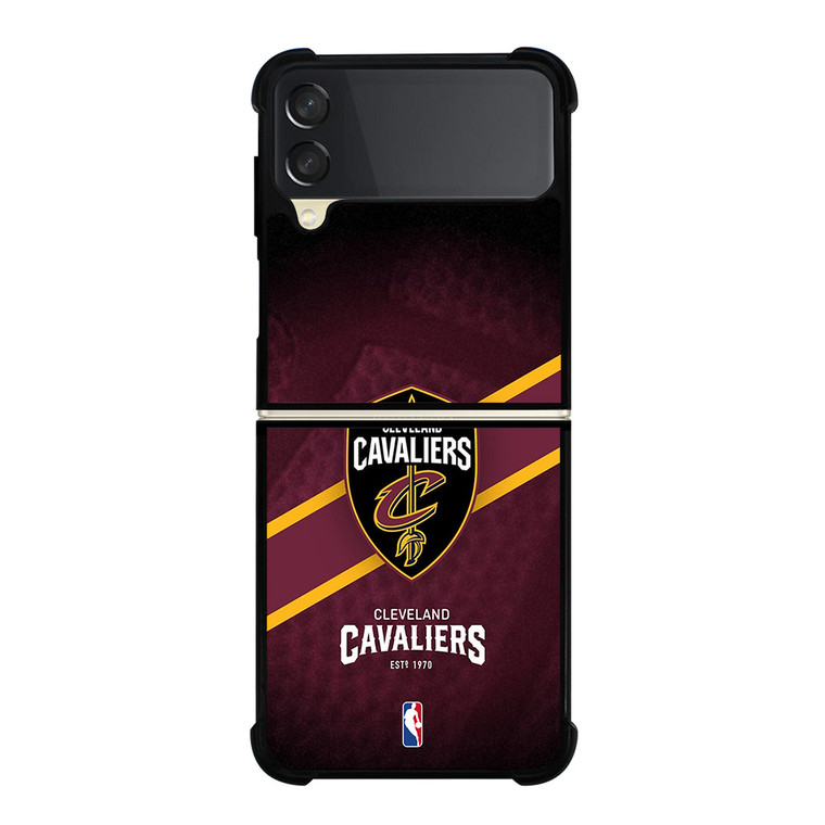 CLEVELAND CAVALIERS NBA TEAM Samsung Galaxy Z Flip 3 Case Cover