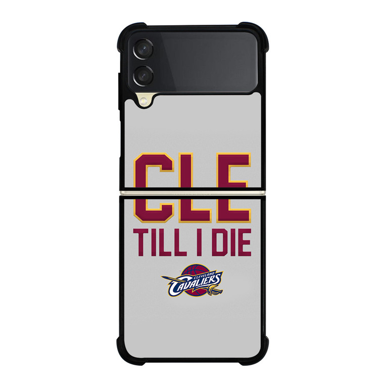 CLEVELAND CAVALIERS TILL I DIE Samsung Galaxy Z Flip 3 Case Cover