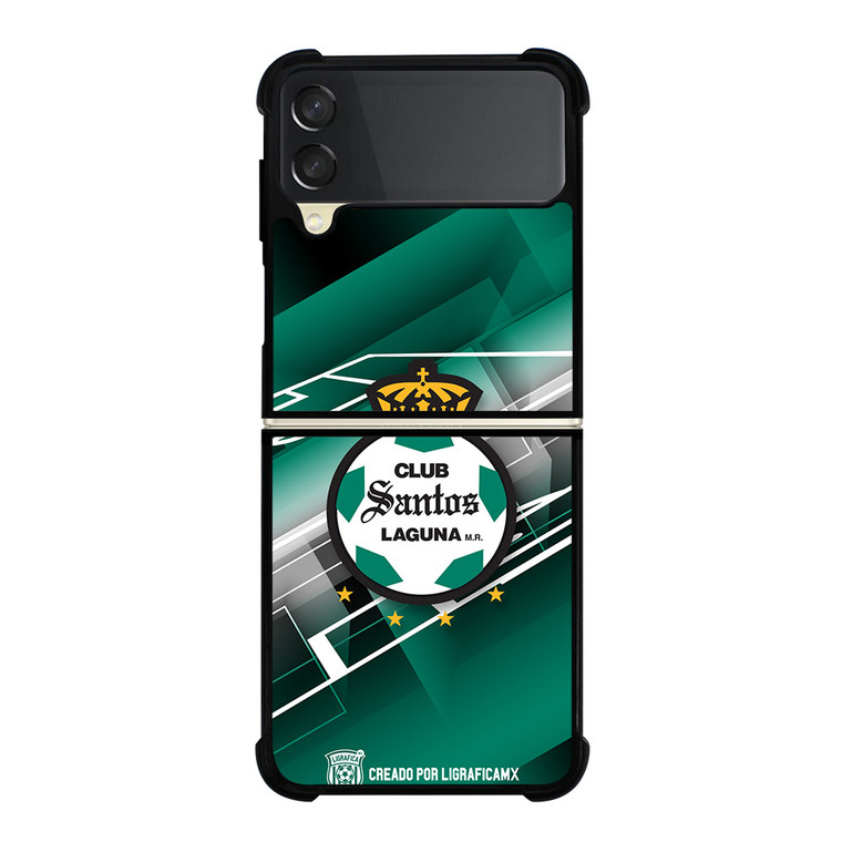 CLUB SANTOS LAGUNA FOOTBALL Samsung Galaxy Z Flip 3 Case Cover