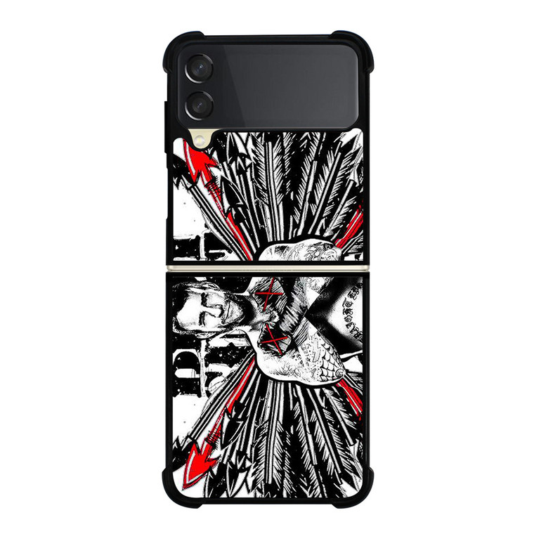CM PUNK GLOVES ART Samsung Galaxy Z Flip 3 Case Cover