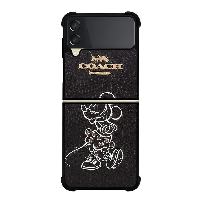 COACH DISNEY MINNIE MOUSE Samsung Galaxy Z Flip 3 Case Cover