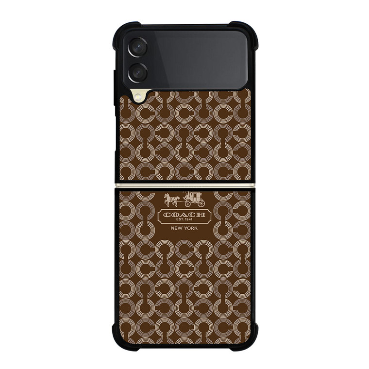COACH NEW YORK 1941 Samsung Galaxy Z Flip 3 Case Cover