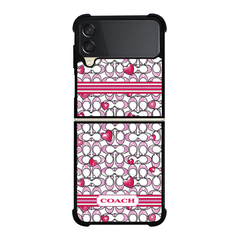 COACH NEW YORK LOVE Samsung Galaxy Z Flip 3 Case Cover