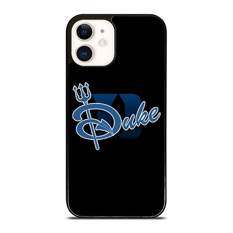 DUKE BLUE DEVILS BASKETBALL SYMBOL iPhone 12 Case Cover