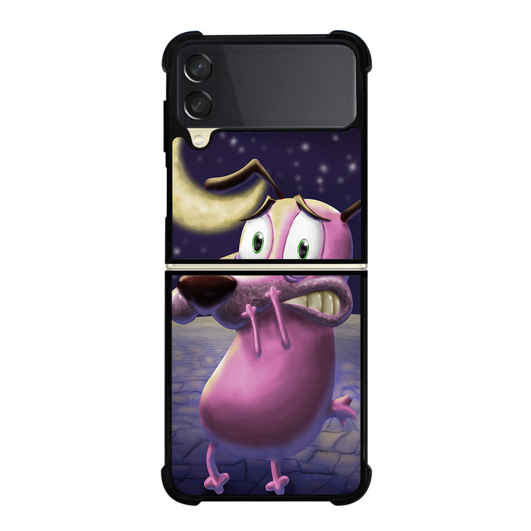 COURAGE THE COWARDLY DOG ART 2 Samsung Galaxy Z Flip 3 Case Cover
