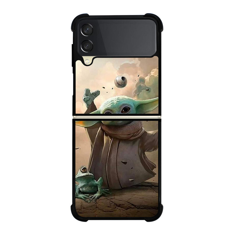 CUTE BABY YODA GROGU STAR WARS Samsung Galaxy Z Flip 3 Case Cover CUTE BABY YODA GROGU STAR WARS Samsung Galaxy Z Flip 3 Case Cover