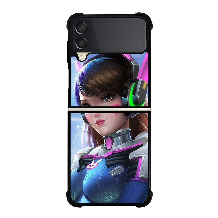 D.VA OVERWATCH KAWAII Samsung Galaxy Z Flip 3 Case Cover