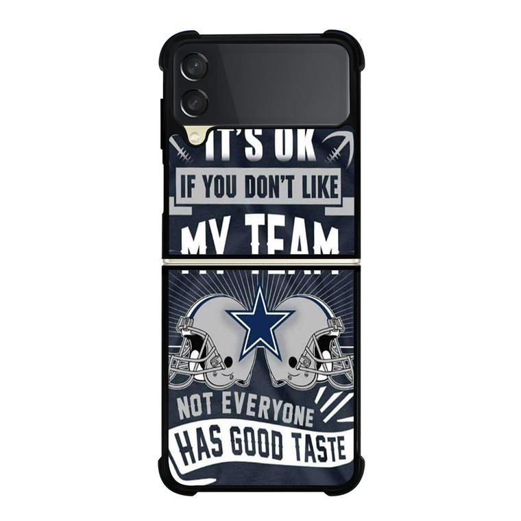 DALLAS COWBOYS IT'S OK Samsung Galaxy Z Flip 3 Case Cover