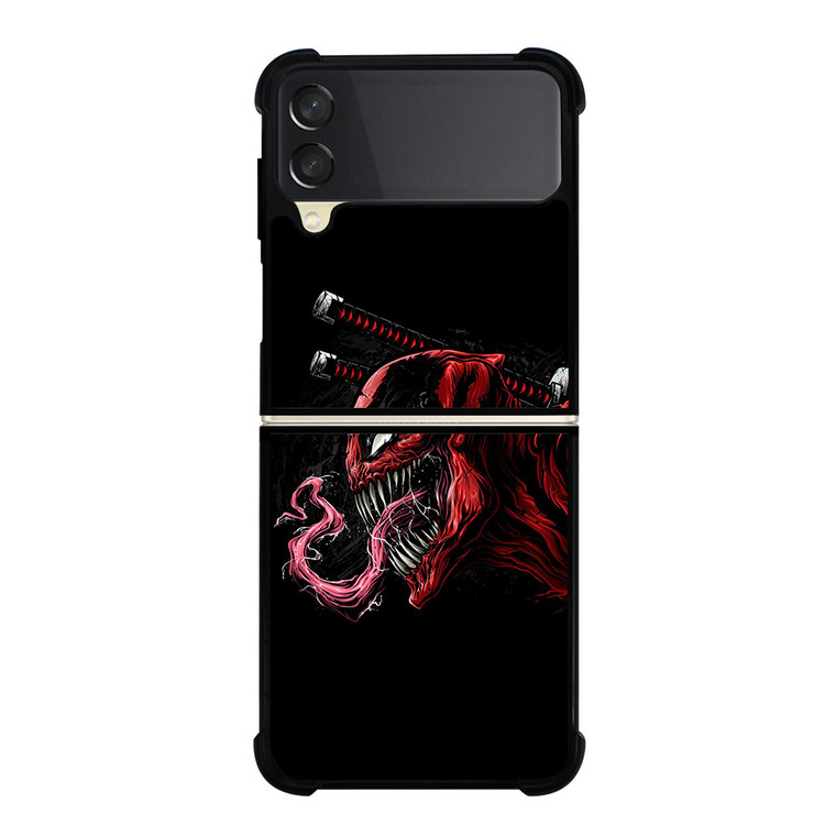 DEADPOOL VENOM MARVEL Samsung Galaxy Z Flip 3 Case Cover DEADPOOL VENOM MARVEL Samsung Galaxy Z Flip 3 Case Cover