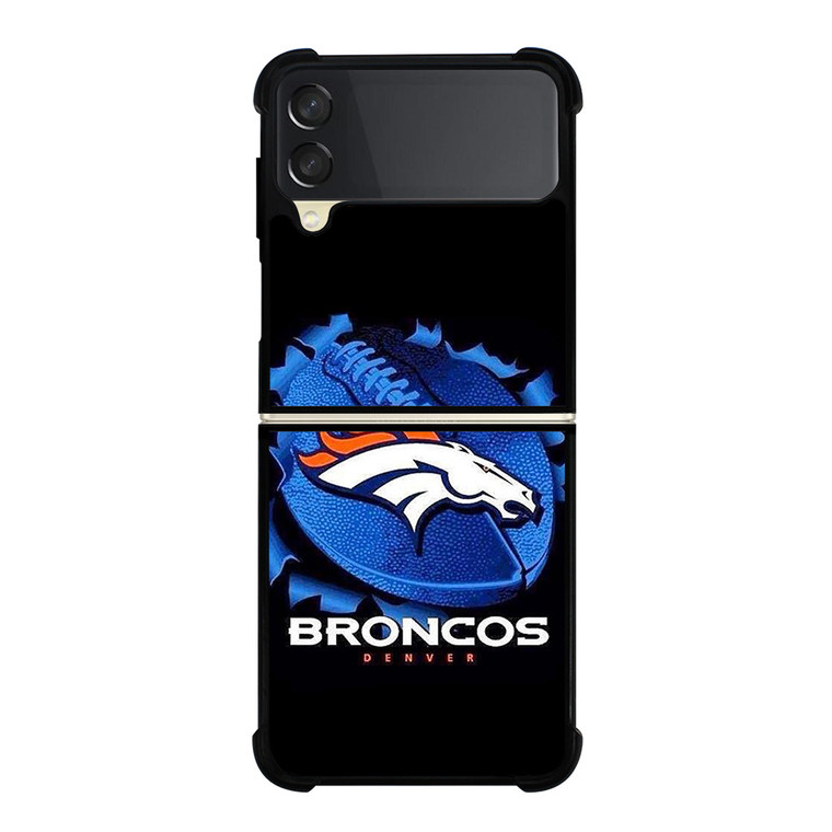 DENVER BRONCOS NFL FOOTBALL Samsung Galaxy Z Flip 3 Case Cover