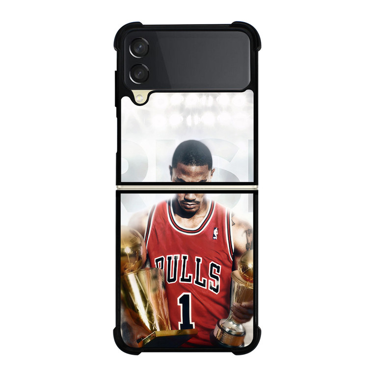 DERRICK ROSE CHICAGO BULLS NBA Samsung Galaxy Z Flip 3 Case Cover