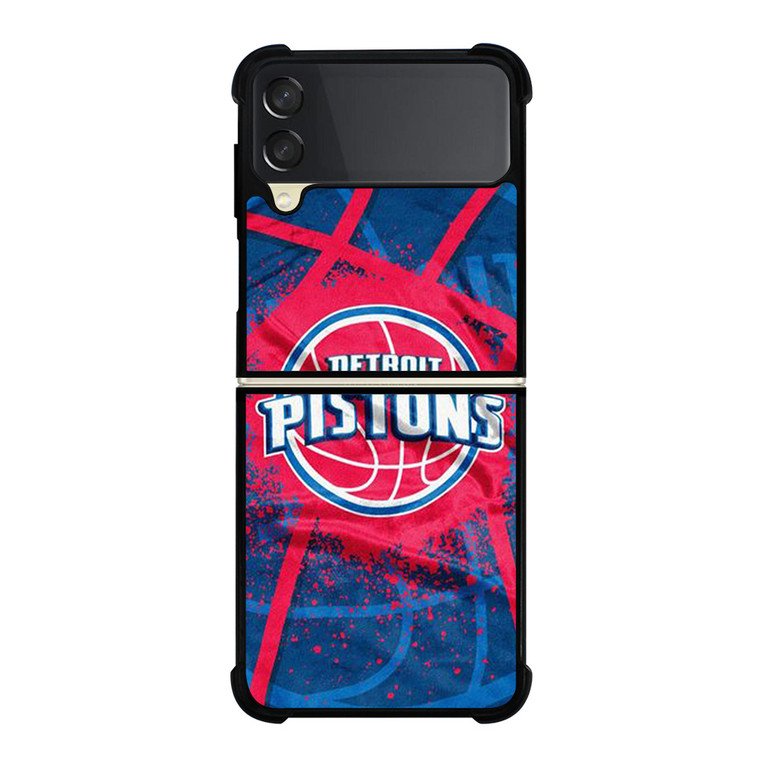 DETROIT PISTONS LOGO JERSEY Samsung Galaxy Z Flip 3 Case Cover