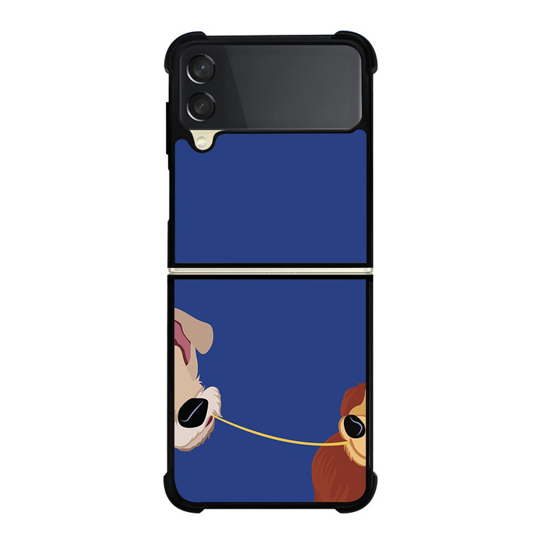 DISNEY LADY AND THE TRAMP CARTOON Samsung Galaxy Z Flip 3 Case Cover