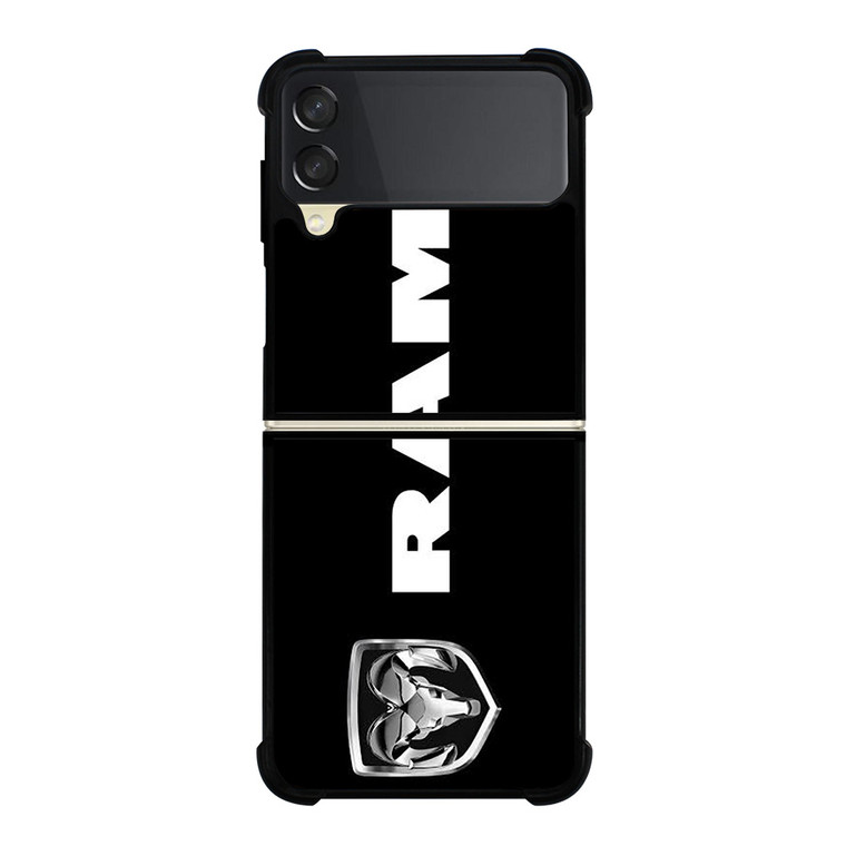 DODGE RAM BACK LOGO Samsung Galaxy Z Flip 3 Case Cover DODGE RAM BACK LOGO Samsung Galaxy Z Flip 3 Case Cover