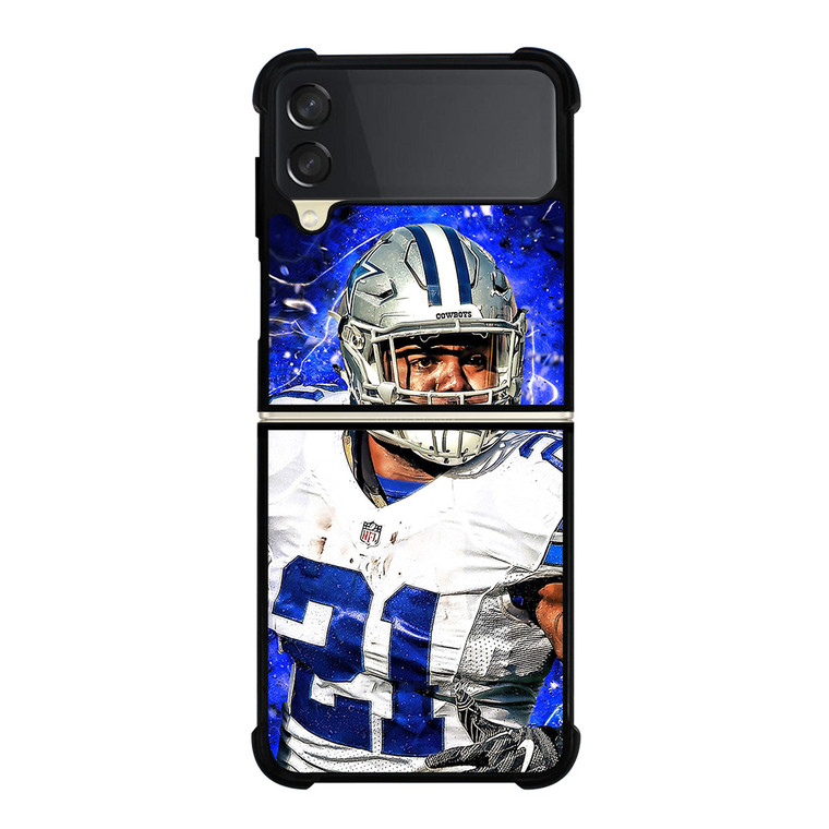 EZEKIEL ELLIOTT DALLAS COWBOYS NFL 2 Samsung Galaxy Z Flip 3 Case Cover
