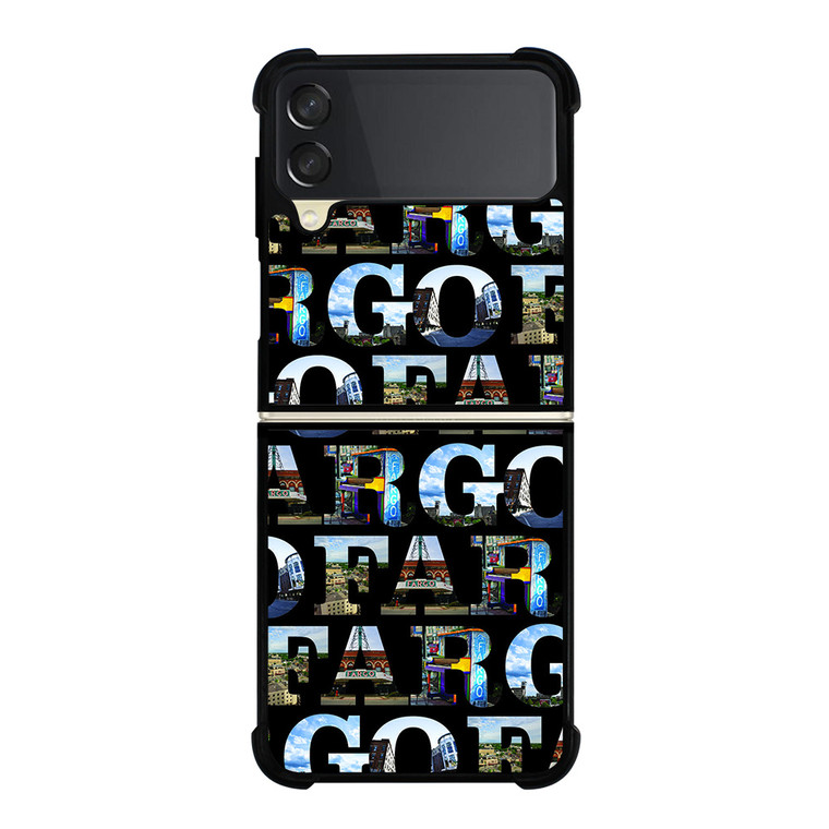 FARGO MOVIES CROSSWORD Samsung Galaxy Z Flip 3 Case Cover