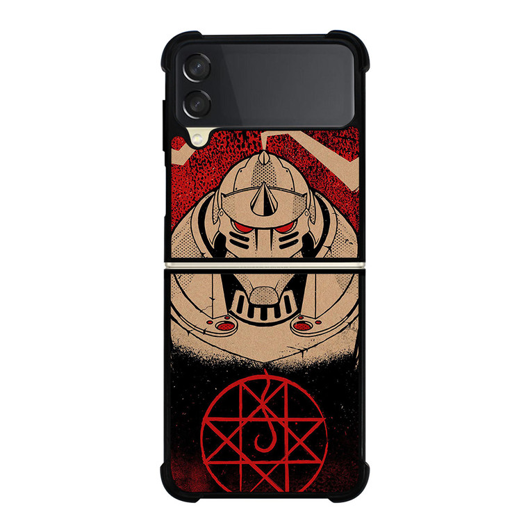 FULLMETAL ALCHEMIST ALPHONSE ELRIC ART Samsung Galaxy Z Flip 3 Case Cover