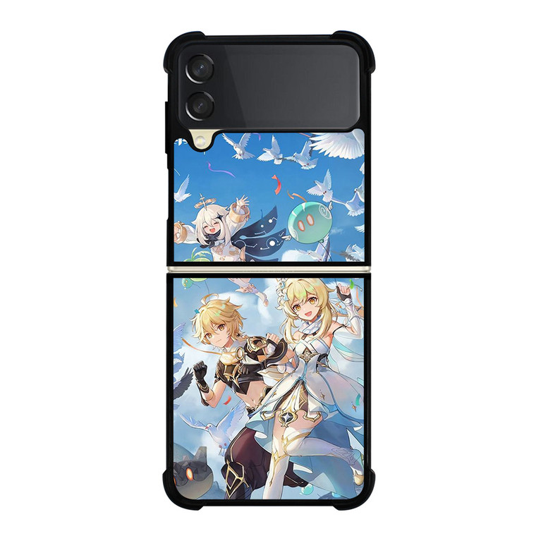 GENSHIN IMPACT THE GAME CHARACTERS Samsung Galaxy Z Flip 3 Case Cover