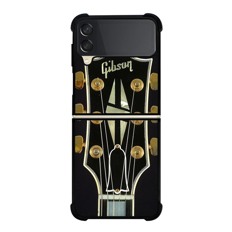 GIBSON GUITAR HEAD LOGO Samsung Galaxy Z Flip 3 Case Cover