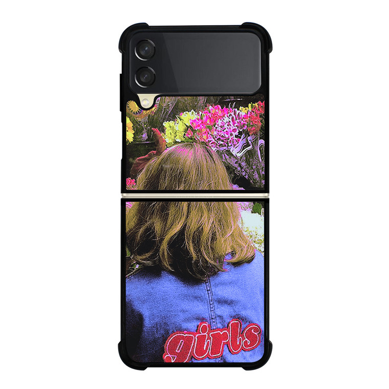 GIRLS AESTHETIC FLOWER Samsung Galaxy Z Flip 3 Case Cover