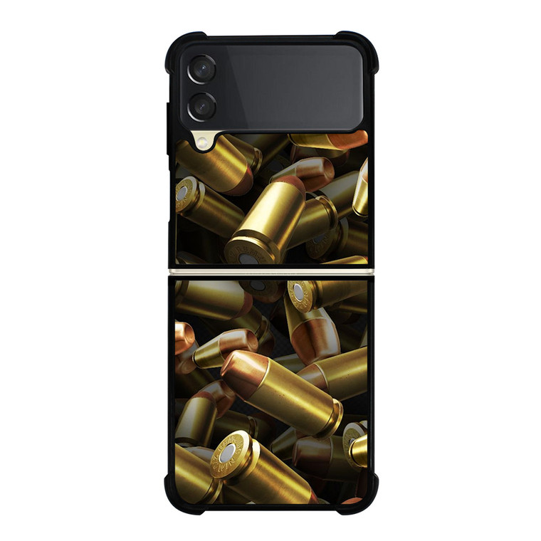 GOLD BULLET COLLAGE Samsung Galaxy Z Flip 3 Case Cover