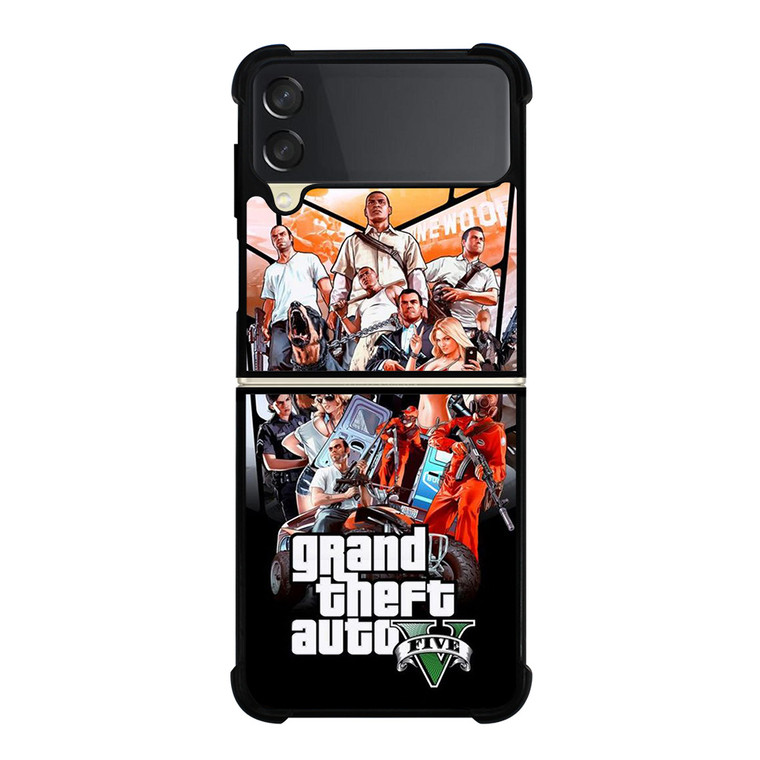 GRAND THEFT AUTO V GTA 5 Samsung Galaxy Z Flip 3 Case Cover