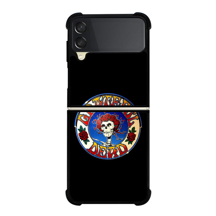 GRATEFUL DEAD BADGE ART Samsung Galaxy Z Flip 3 Case Cover