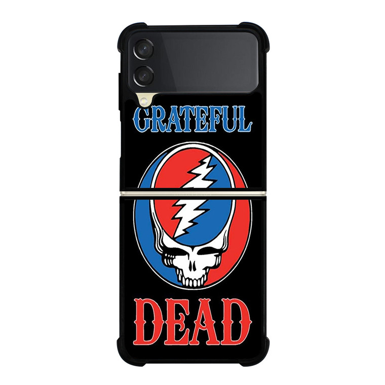 GRATEFUL DEAD LOGO BADGE Samsung Galaxy Z Flip 3 Case Cover