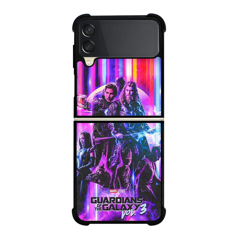 GUARDIANS OF THE GALAXY VOL3 POSTER Samsung Galaxy Z Flip 3 Case Cover