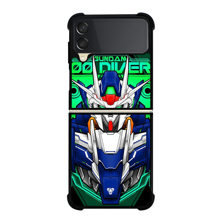 GUNDAM 00 DIVER Samsung Galaxy Z Flip 3 Case Cover