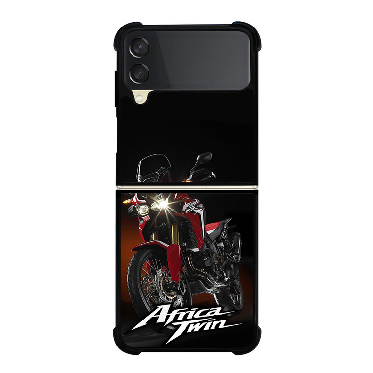HONDA AFRICA TWIN MOTORCYCLE Samsung Galaxy Z Flip 3 Case Cover