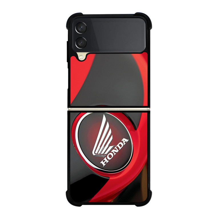 HONDA WING LOGO ICON Samsung Galaxy Z Flip 3 Case Cover