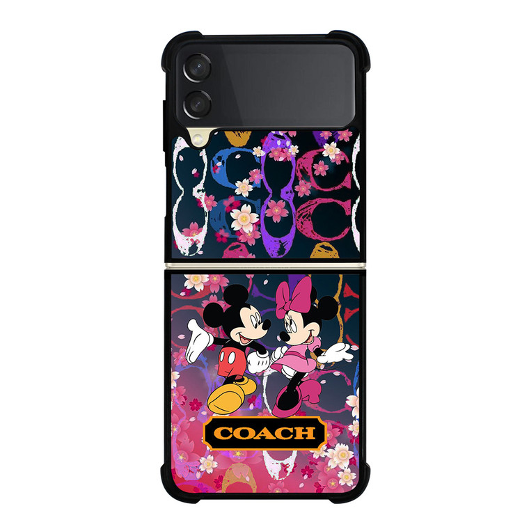 HOT COACH MICKEY COUPLE Samsung Galaxy Z Flip 3 Case Cover
