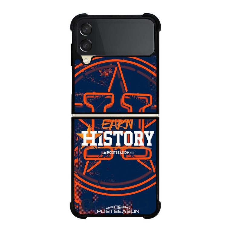 HOUSTON ASTROS POSTER Samsung Galaxy Z Flip 3 Case Cover