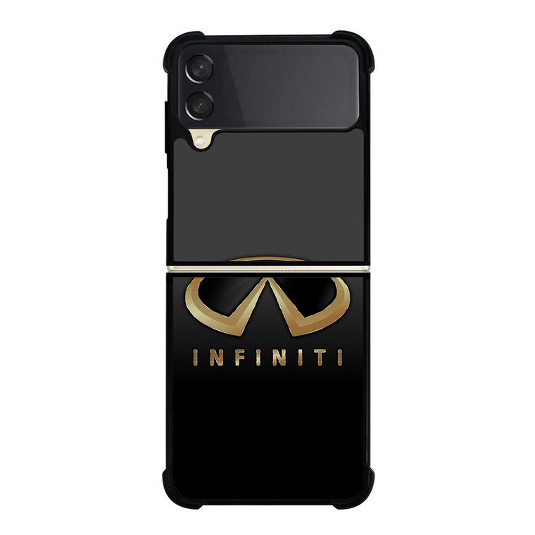 INFINITI CAR GOLD LOGO Samsung Galaxy Z Flip 3 Case Cover INFINITI CAR GOLD LOGO Samsung Galaxy Z Flip 3 Case Cover