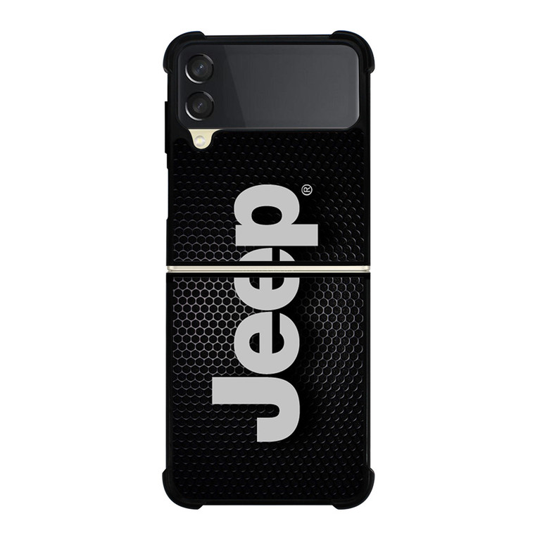 JEEP METAL LOGO Samsung Galaxy Z Flip 3 Case Cover JEEP METAL LOGO Samsung Galaxy Z Flip 3 Case Cover