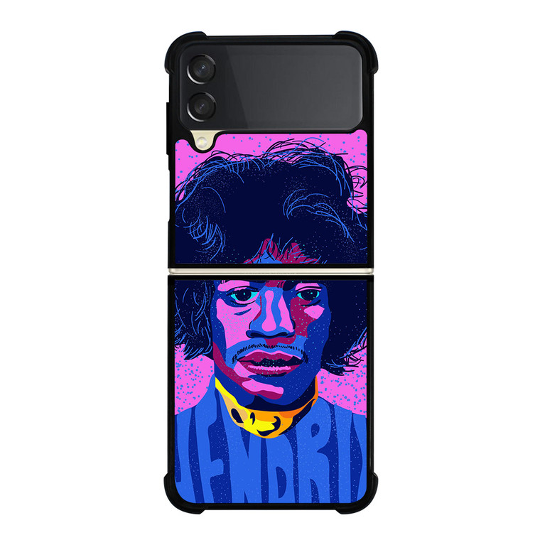 JIMI HENDRIX GUITAR LEGEND ART Samsung Galaxy Z Flip 3 Case Cover