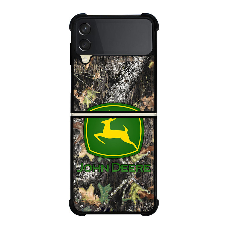JOHN DEERE CAMO LOGO Samsung Galaxy Z Flip 3 Case Cover