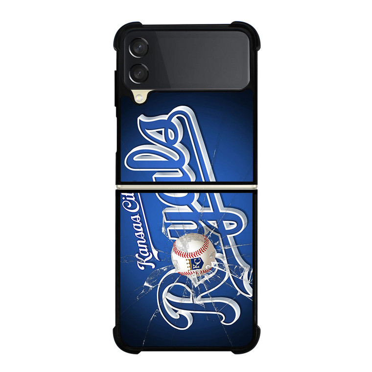 KANSAS CITY ROYALS BASEBALL LOGO Samsung Galaxy Z Flip 3 Case Cover