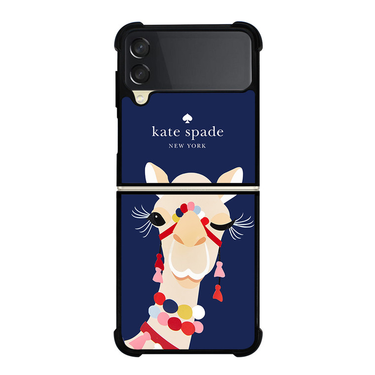KATE SPADE CAMEL APPLIQUE Samsung Galaxy Z Flip 3 Case Cover