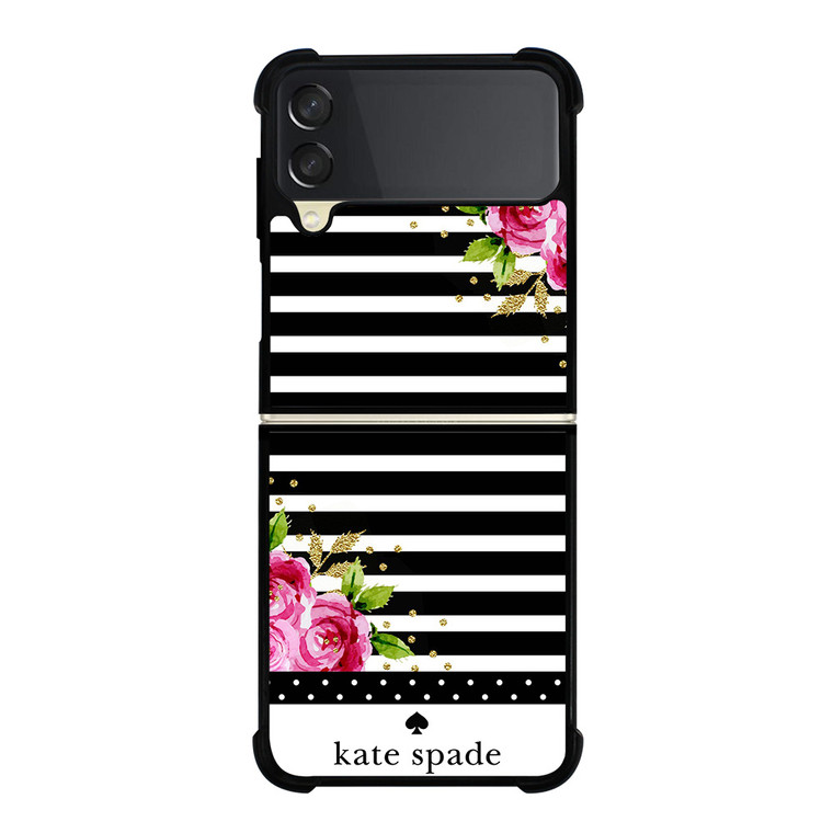 KATE SPADE FLORAL POLKADOTS Samsung Galaxy Z Flip 3 Case Cover