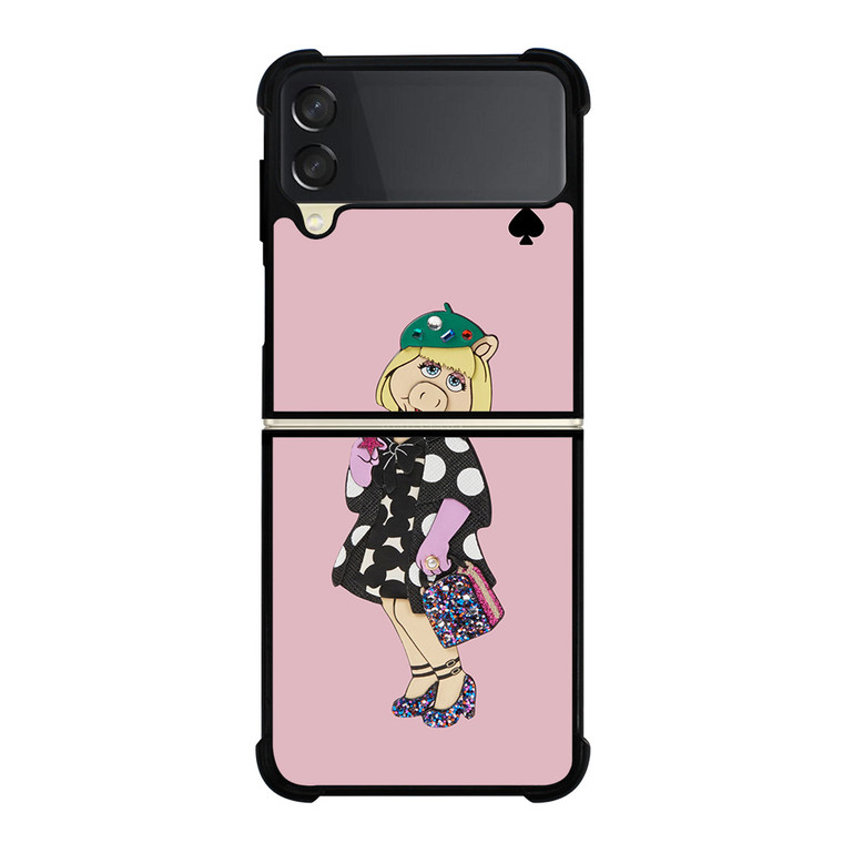 KATE SPADE MISS PIGGY Samsung Galaxy Z Flip 3 Case Cover