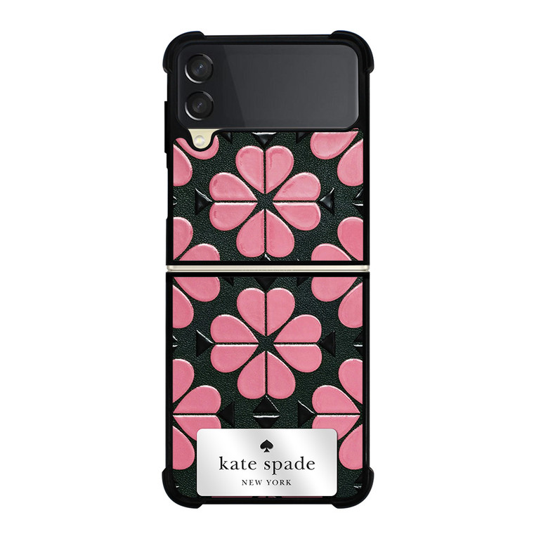 KATE SPADE PINK LOVE COLLAGE Samsung Galaxy Z Flip 3 Case Cover